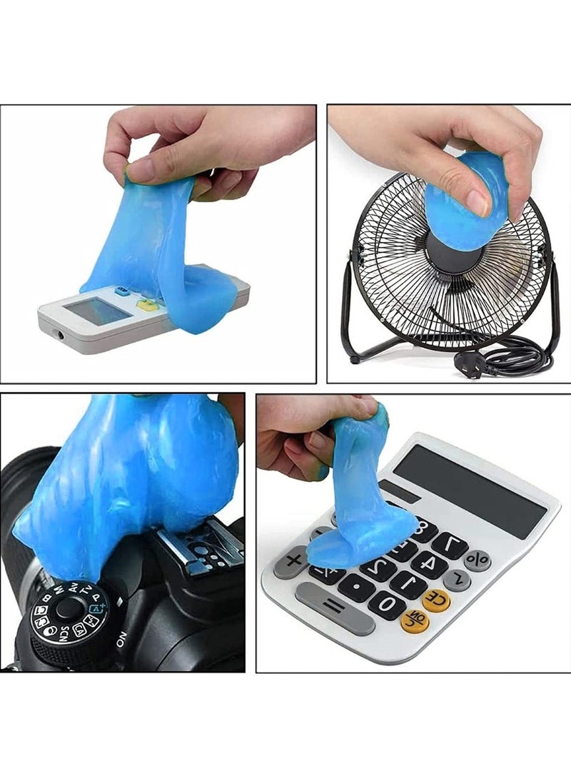 Huitich Super Clean Slime Car Cleaning Soft Gel Blue - Image 5